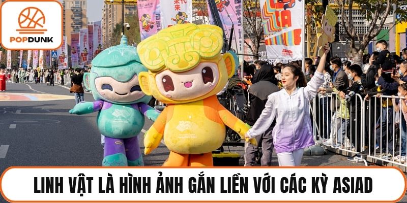 Linh vật là hình ảnh gắn liền với các kỳ ASIAD