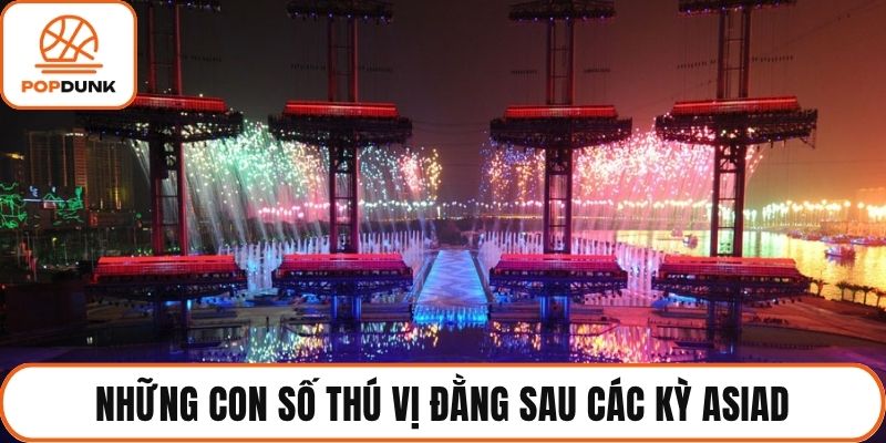 Những con số thú vị đằng sau các kỳ ASIAD