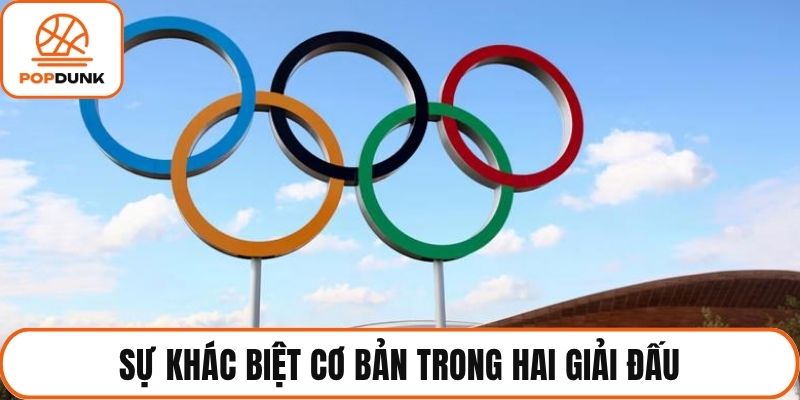 Sự khác biệt cơ bản trong hai giải đấu